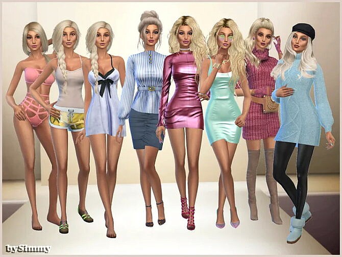 Lena Ludowic by Simmy at All 4 Sims