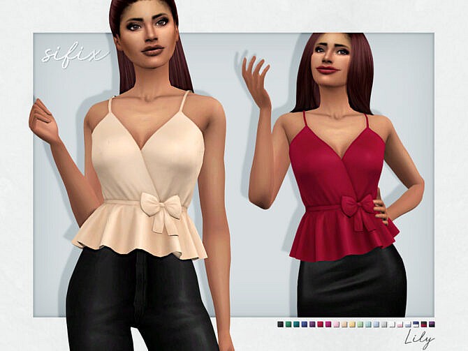 Lily Top by Sifix at TSR