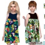 Little Tropic Dress by Pinkfizzzzz at TSR