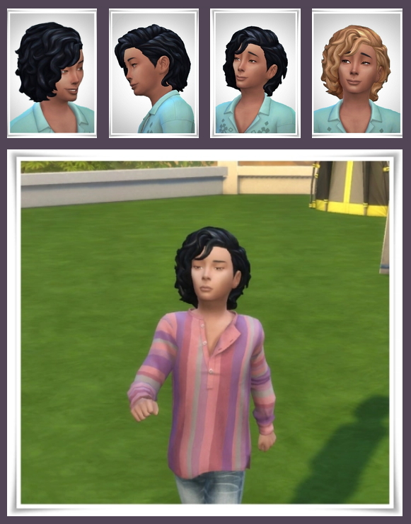 Logan Kids Hair at Birksches Sims Blog