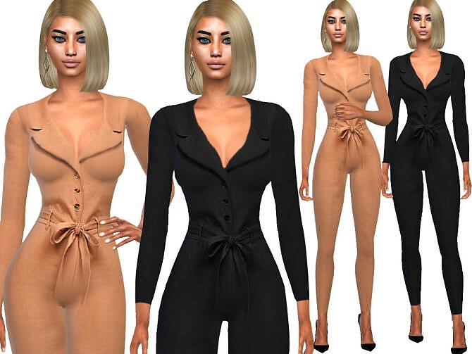 Long Sleeve Jumpsuits by Saliwa at TSR