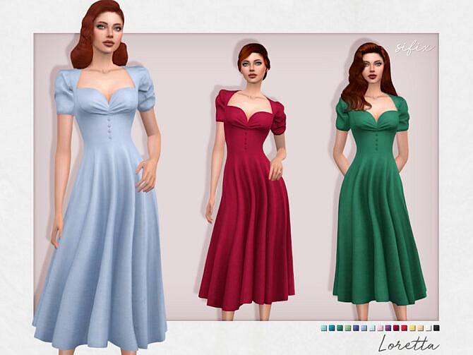 Loretta Dress by Sifix at TSR