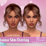 Luuna Skin Overlay at MSQ Sims