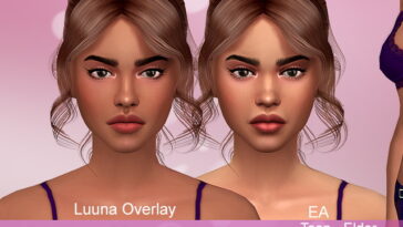 Luuna Skin Overlay at MSQ Sims