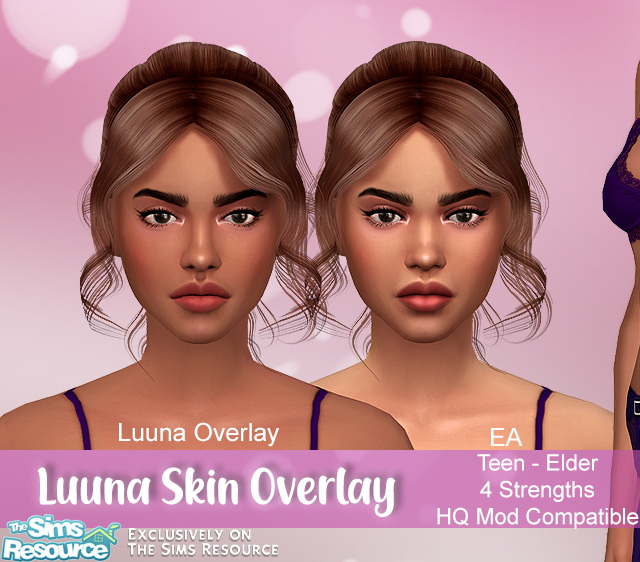 Luuna Skin Overlay at MSQ Sims