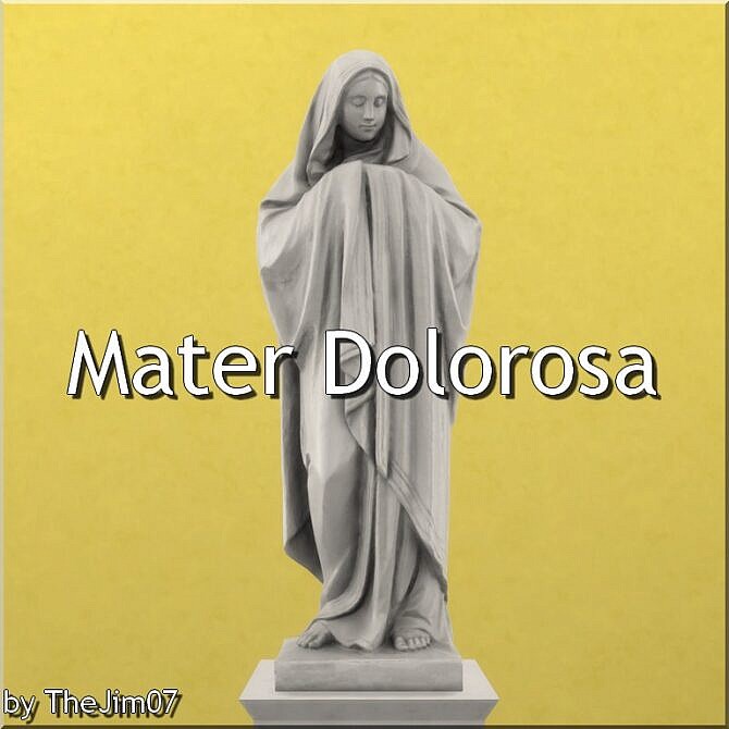 Mater Dolorosa by TheJim07 at Mod The Sims 4