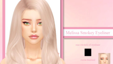 Melissa Smokey Eyeliner by LadySimmer94 at TSR