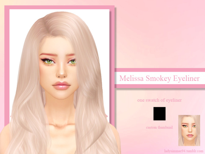 Melissa Smokey Eyeliner by LadySimmer94 at TSR