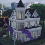 Milk white victorian house by GenkaiHaretsu at TSR