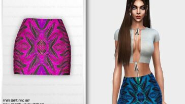 Mini Skirt MC187 by mermaladesimtr at TSR