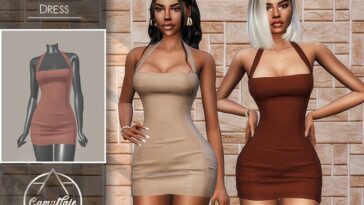 Natasa Dress by CAMUFLAJE at TSR