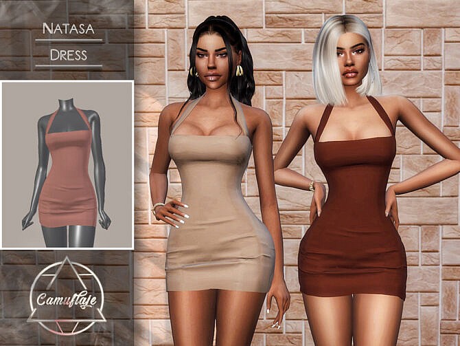 Natasa Dress by CAMUFLAJE at TSR