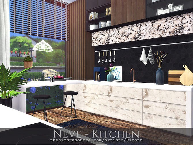 Neve Kitchen by Rirann at TSR