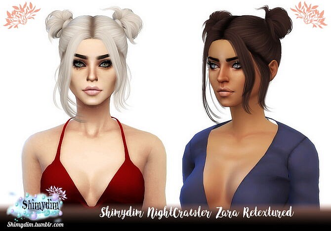 NightCrawler Zara Hair Retexture + Child & Toddler at Shimydim Sims