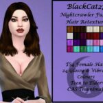 Nightcrawler Fusion Hair Retexture by BlackCat27 at TSR