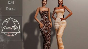 Not Your Bae Dress I by Camuflaje at TSR