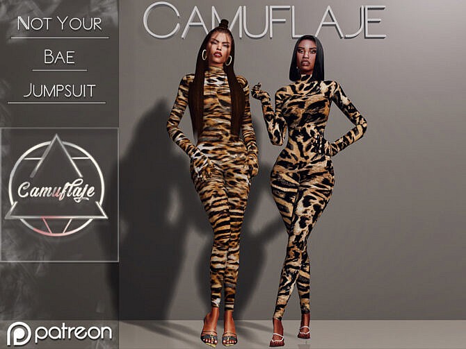 Not Your Bae Jumpsuit by Camuflaje at TSR