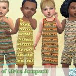 Out of Africa Jumpsuit by Pelineldis at TSR