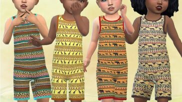 Out of Africa Jumpsuit by Pelineldis at TSR