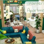 Painter’s Apartment by simmer_adelaina at TSR