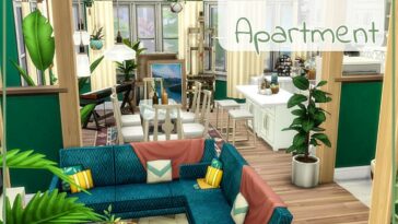 Painter’s Apartment by simmer_adelaina at TSR