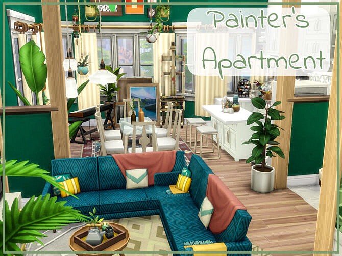 Painter’s Apartment by simmer_adelaina at TSR