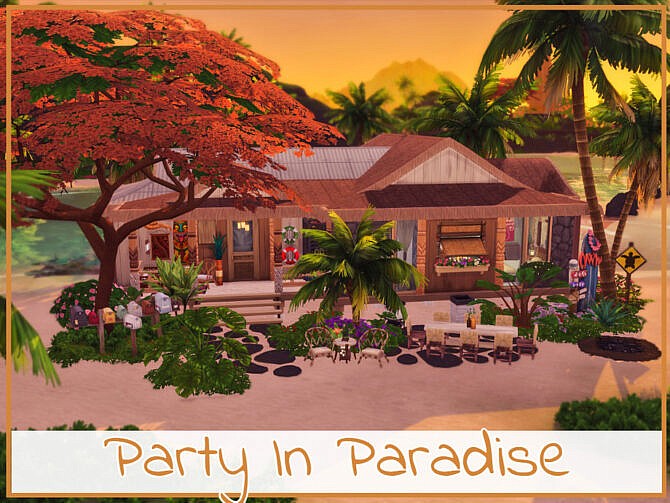 Party In Paradise house by simmer_adelaina at TSR