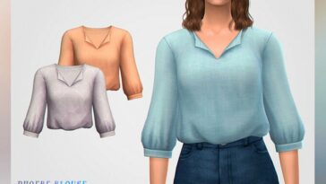 Phoebe Blouse by pixelette at TSR