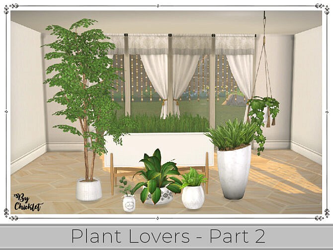 Plant Lover Set (Part 2) by Chicklet at TSR