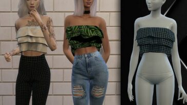 Poofy Top by chrimsimy at TSR