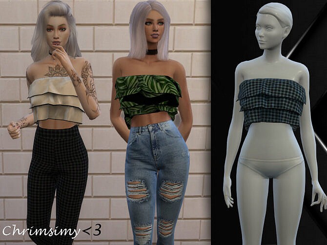 Poofy Top by chrimsimy at TSR