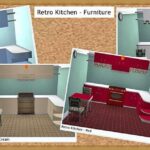 RETRO KITCHEN at Sims4Sue