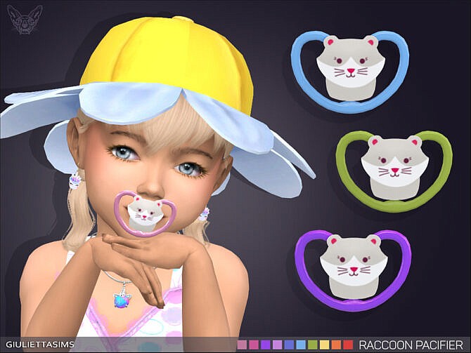 Raccoon Pacifier (brow ring category) by feyona at TSR