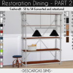 Restoration Dining PART 2 at Descargas Sims