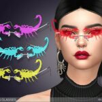 Rimless Scorpion Glasses by feyona at TSR