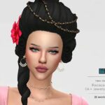 Rococo Hair EA version at Elfdor Sims