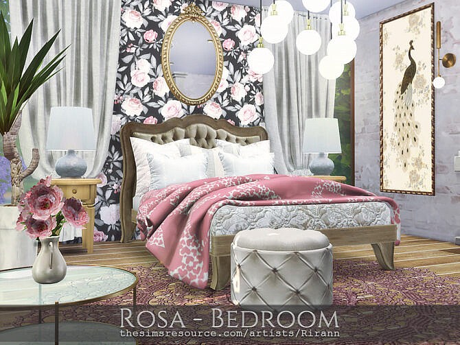 Rosa bedroom by Rirann at TSR