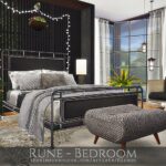 Rune Bedroom by Rirann at TSR