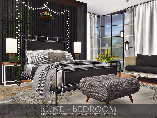 Rune Bedroom by Rirann at TSR