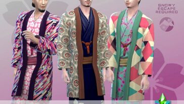 Sakura Formal Kimono by SimmieV at TSR