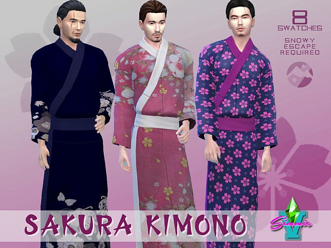 Sakura Kimono by SimmieV at TSR