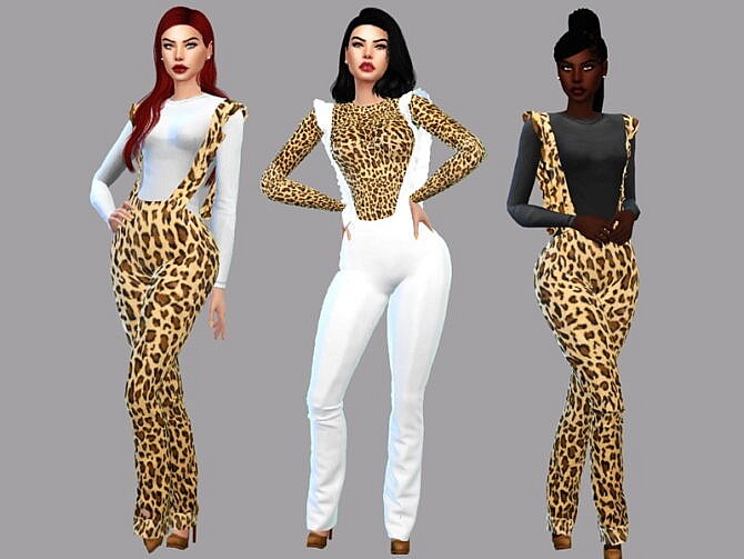 Sandra overalls by LYLLYAN at TSR
