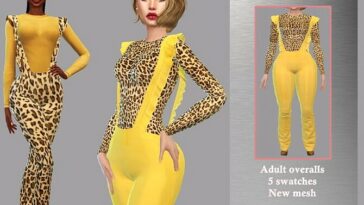 Sandra overalls by LYLLYAN at TSR