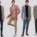 Santi Trench Coat by McLayneSims at TSR