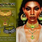 Scarab Jewelry Set at Blahberry Pancake