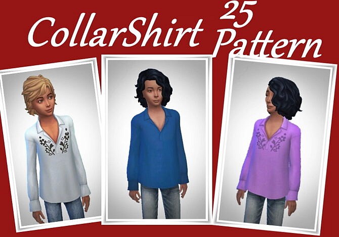 Shirt Conversion for Kids at Birksches Sims Blog