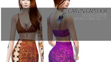 Siilvva Skirt Set by carvin captoor at TSR