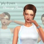 Sim’ply CAS Close-up Poses by idavt at TSR