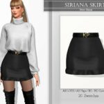 Siriana Skirt by KaTPurpura at TSR