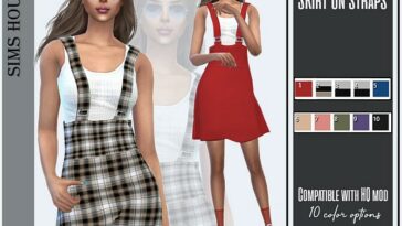 Skirt on straps by Sims House at TSR